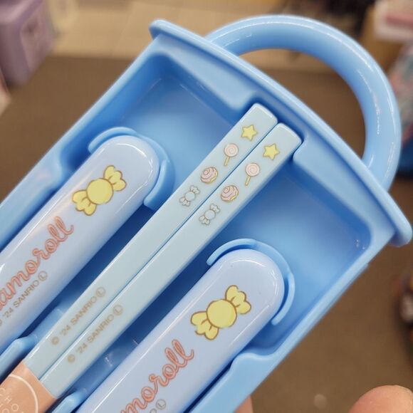 Brand New Japan Sanrio Cinnamoroll Tableware Set Stainless Steel - Picture 6 of 11